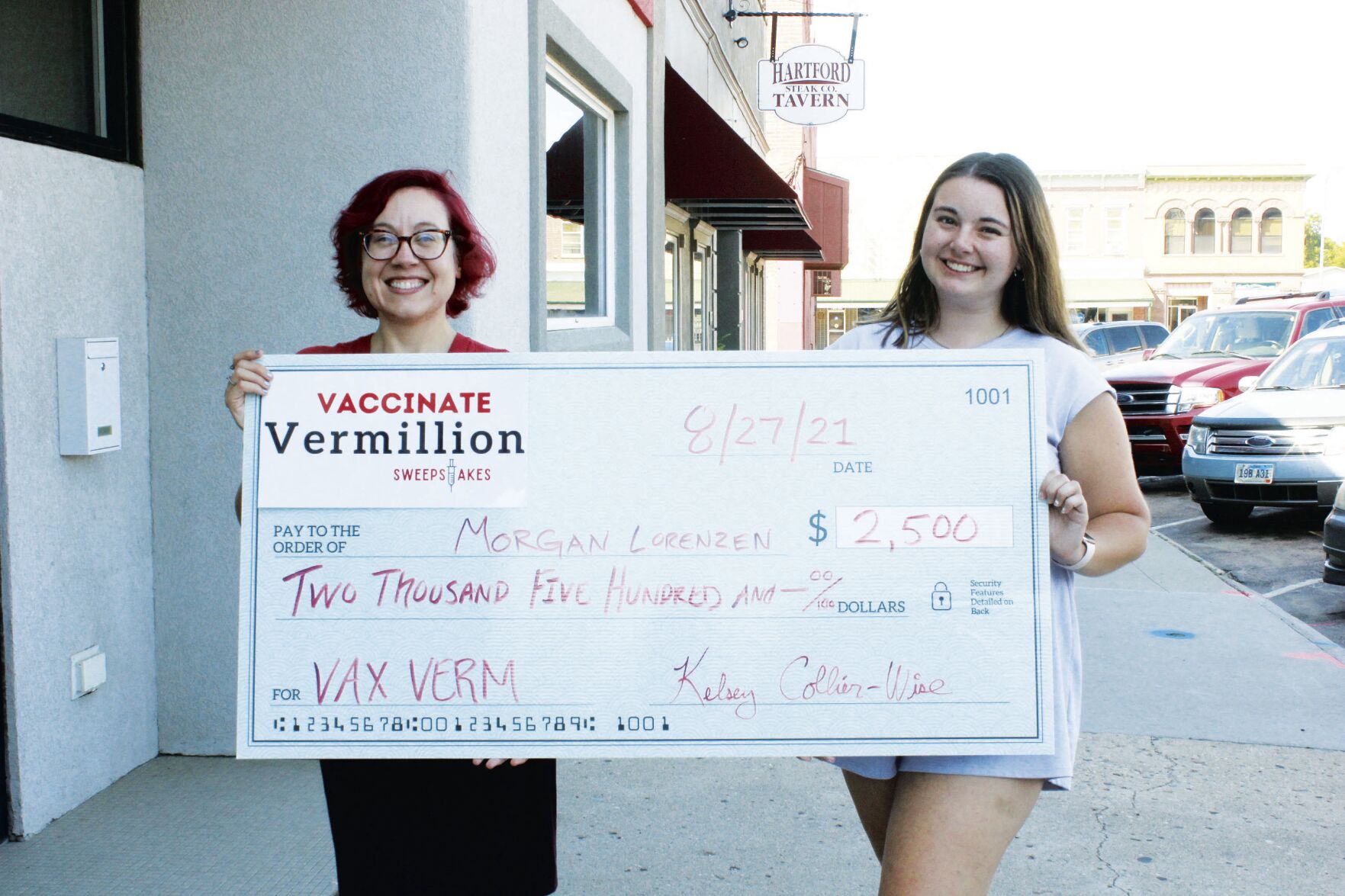 Vaccinate Vermillion Sweepstakes Winner